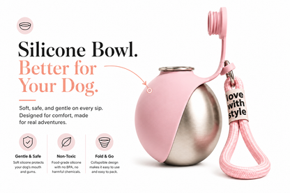 PupSip™ 2-in-1 Portable Dog Water Bottle